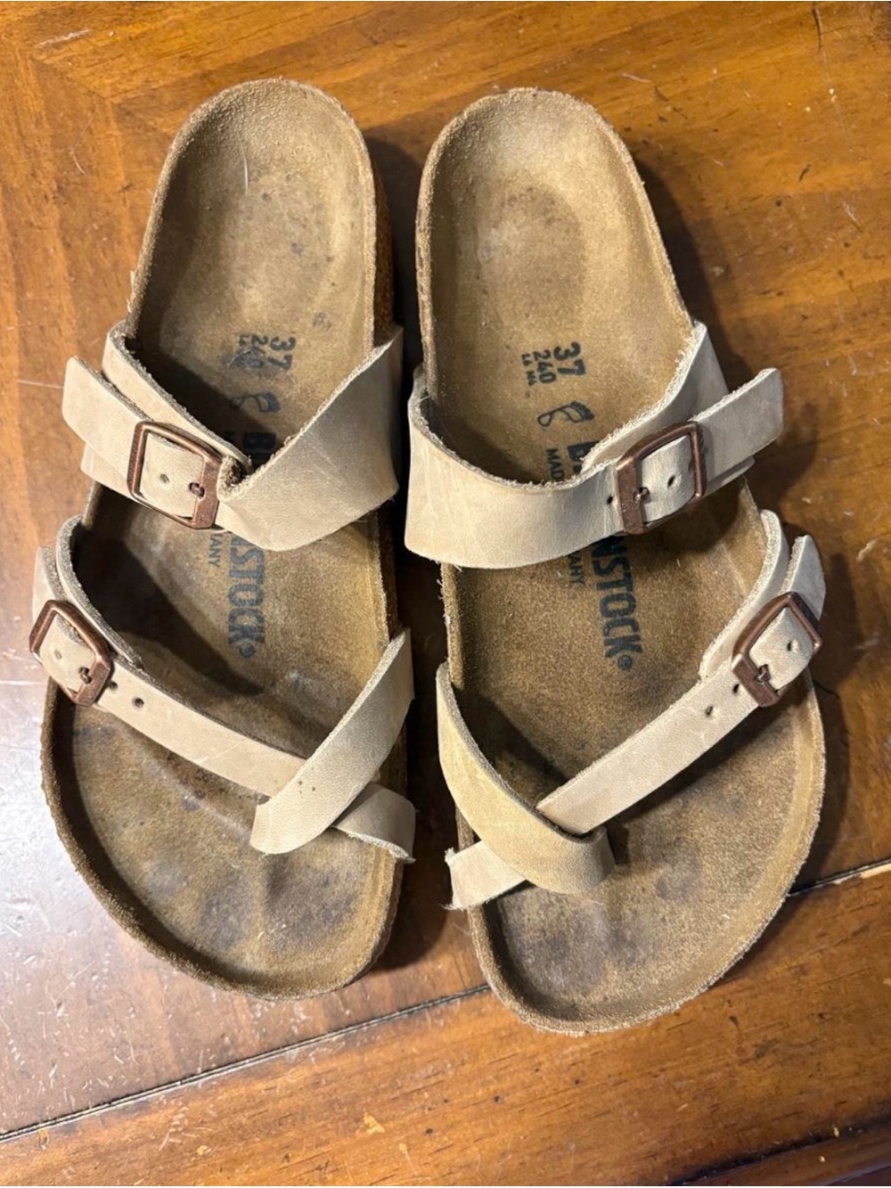Birkenstock 37 100% Leather
